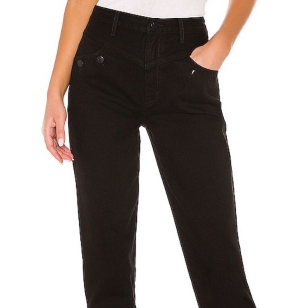 J Brand Elsa Playday Super HR Jean Holiday Blk NWT